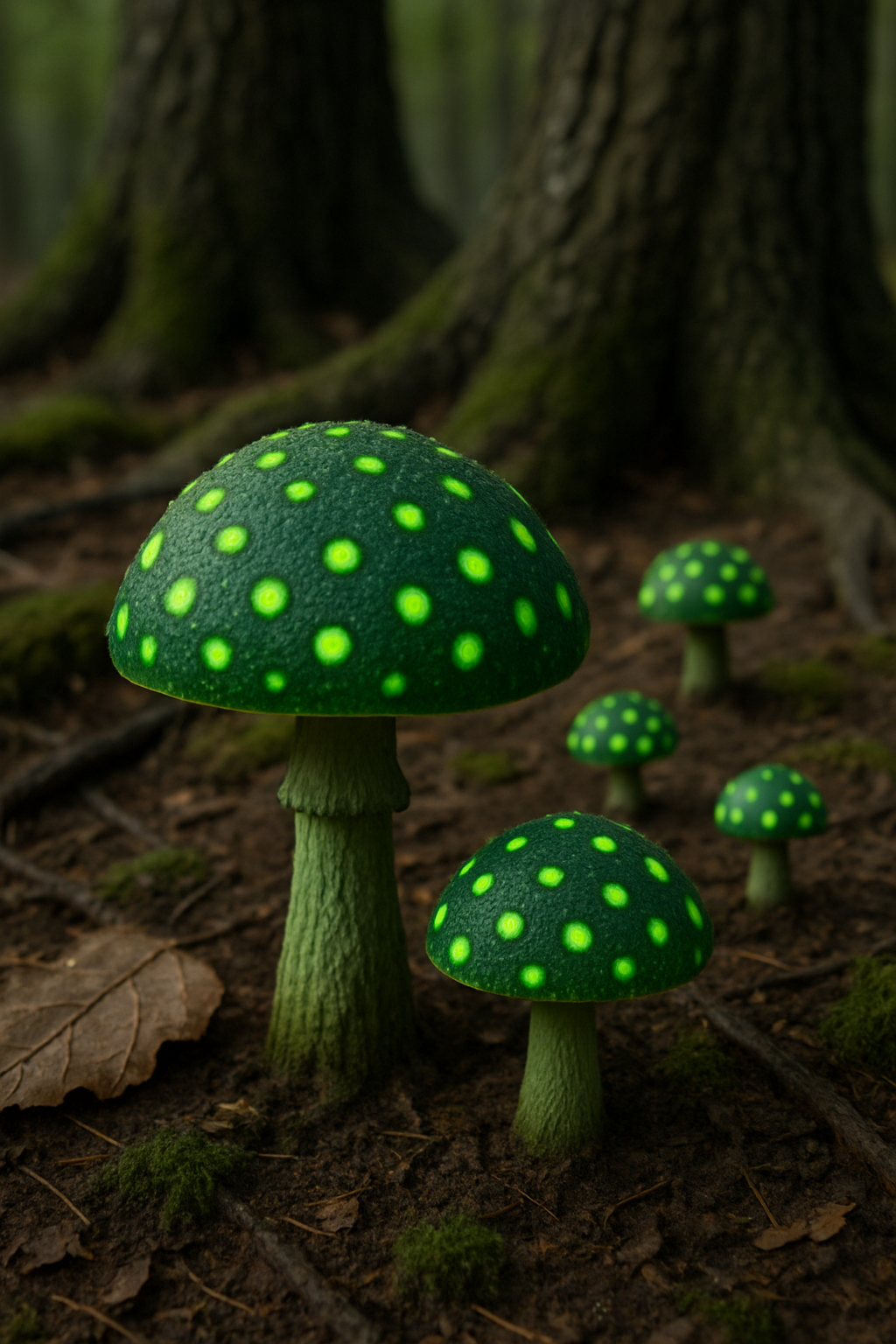 Pop up Mushrooms