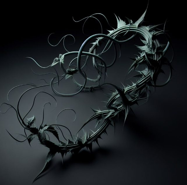 Spiked snake vines in the Emerald Forest