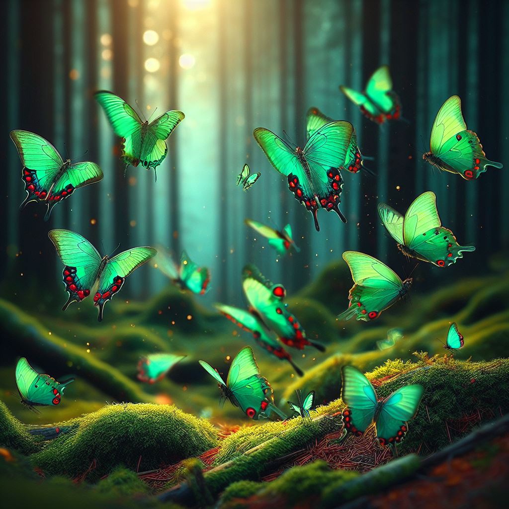 Whisper butterflies